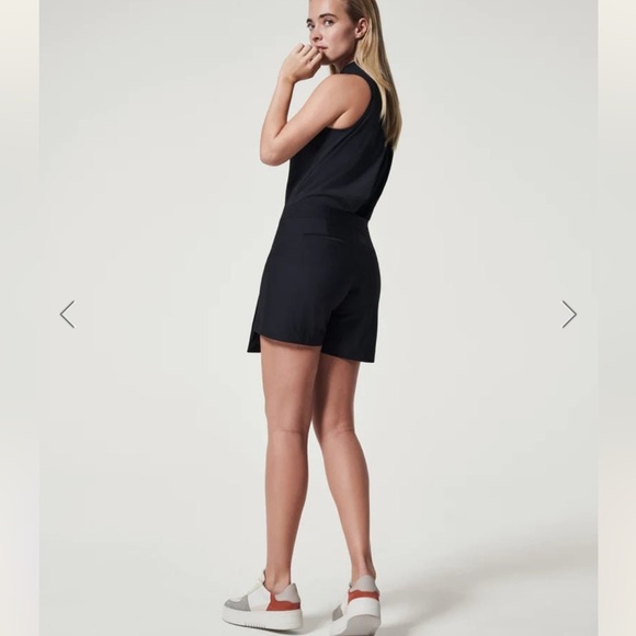 SPANX 6 Inch Sunshine Skort Very Black Size M - Picture 3 of 11